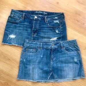 American Eagle Jean Skirts